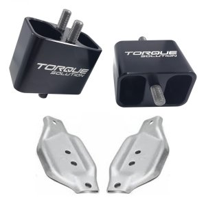 Subaru WRX Engine Mounts - Torque Solution - Solid Billet - `02-`14